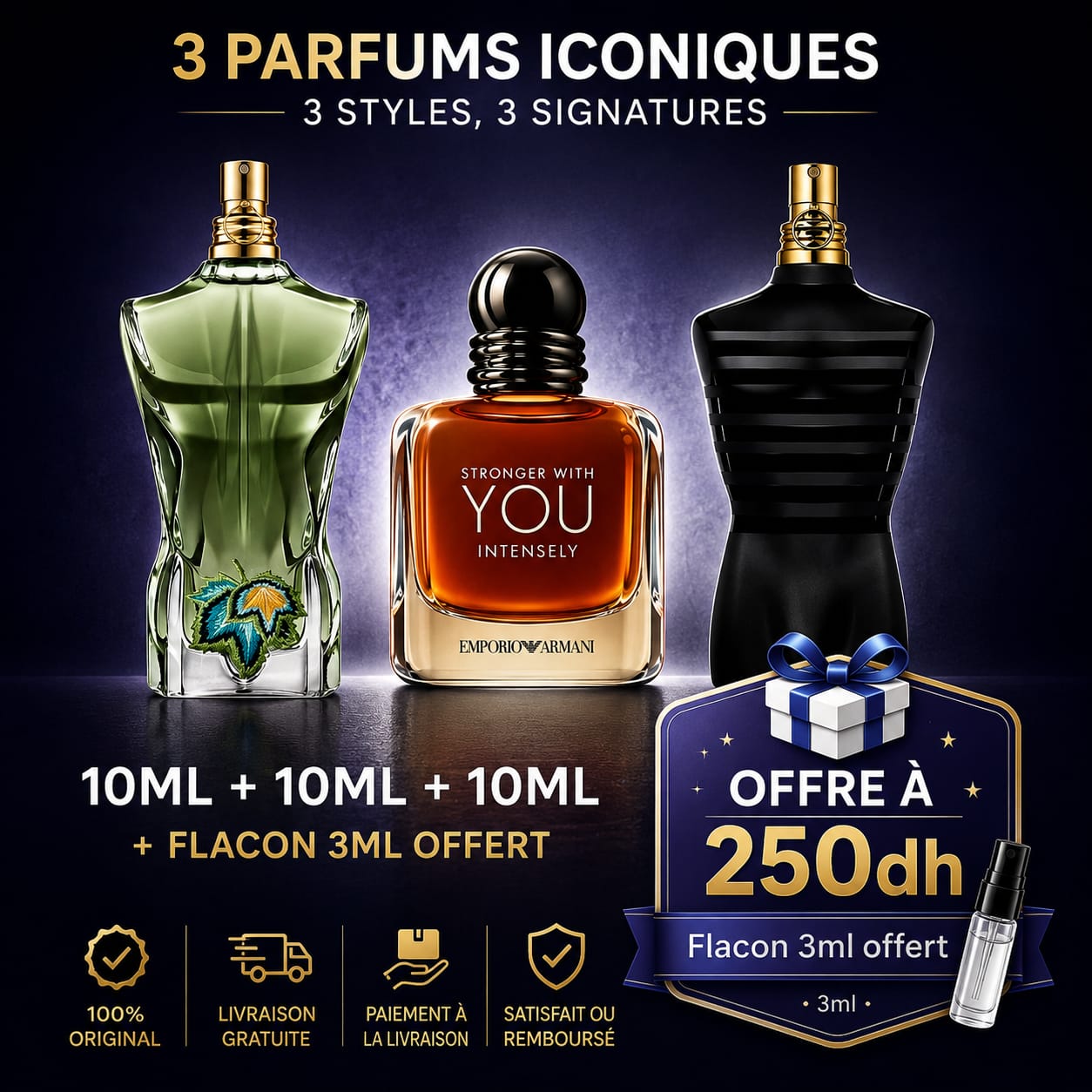 3 Parfums Iconiques