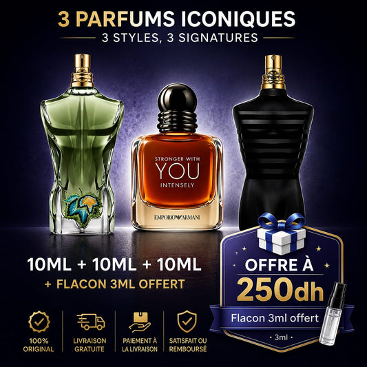 3 Parfums Iconiques